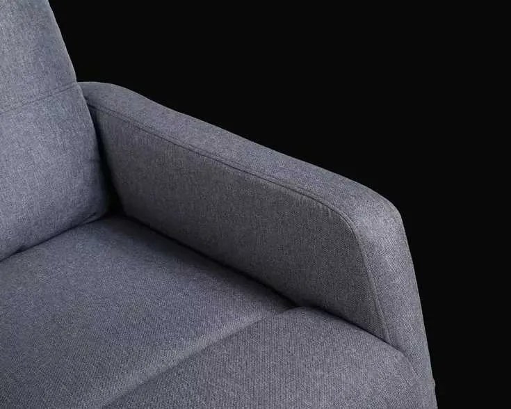 LuxuryForm DESIGN Elektricky polohovateľné televízne kreslo SEMIR - šedé