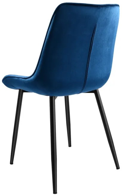 Jedálenská stolička NORMAN zamatová, granátová