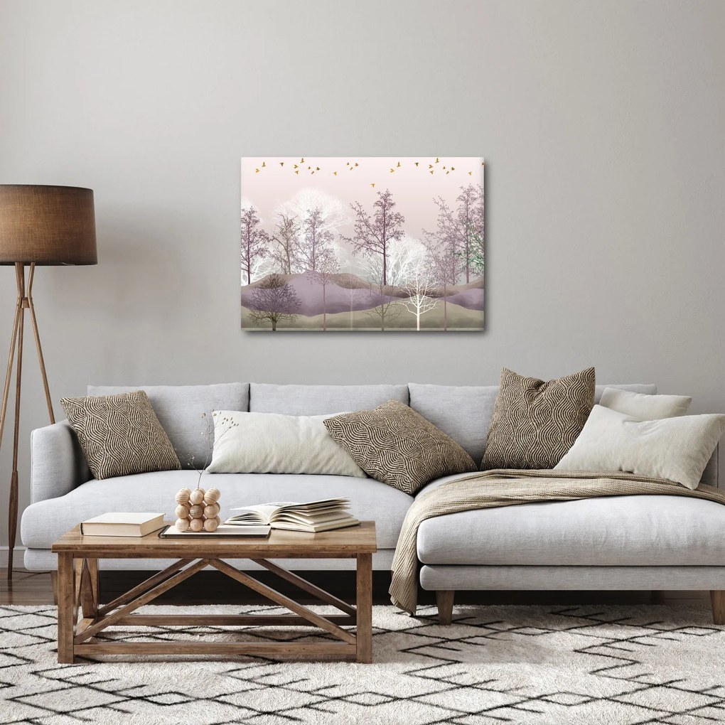 Obraz lesa (70x50 cm)