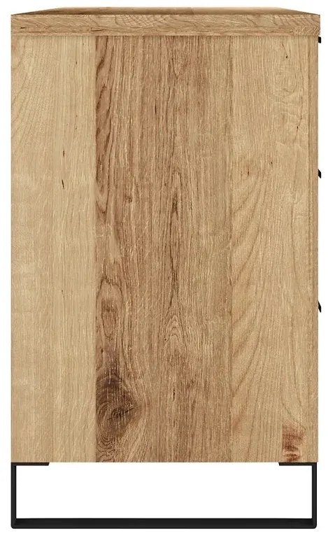 furniture-nabytek.cz - Masivní podstavec pod umyvadlo Sydney z divokého dubu, olejovaný, hnědý – 105×45×74 cm