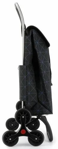 Rolser I-Max Star 6, černo-modrá nákupná taška na kolečkách