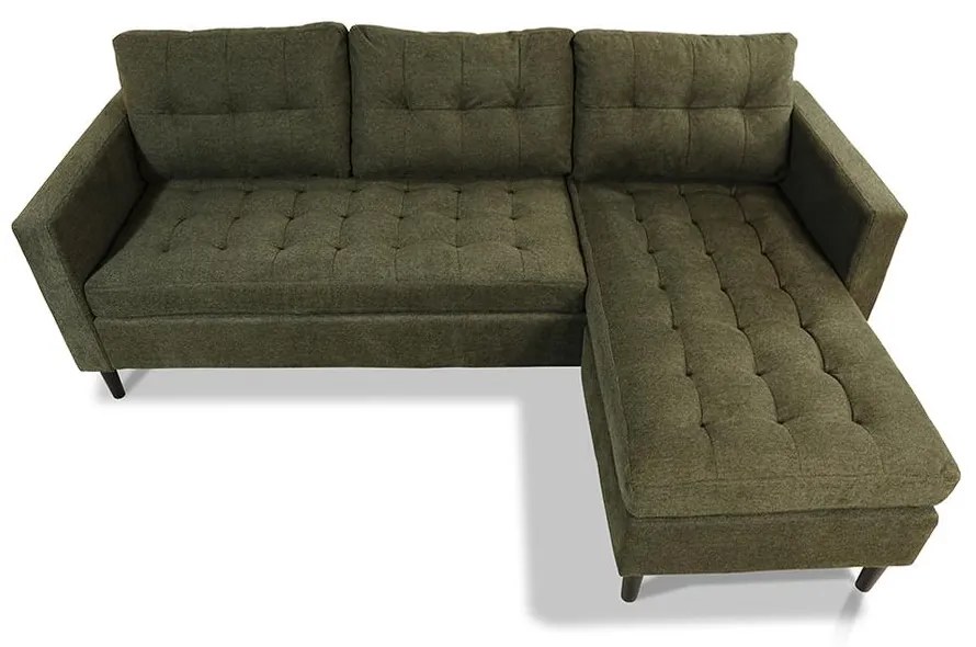 Rohová sedacia súprava Catini SAFIRA zelená