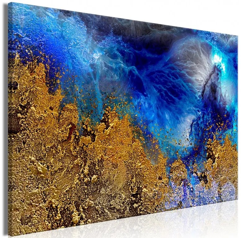 Artgeist Obraz - Gold of the Ocean (1 Part) Wide Veľkosť: 30x20, Verzia: Na talianskom plátne