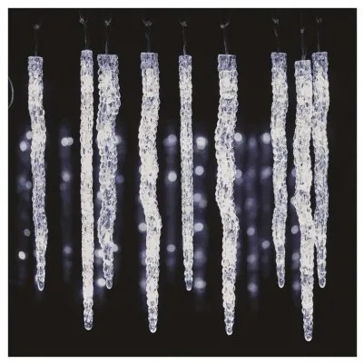 LED vánoční girlanda Icicles 3,6 m studená bílá