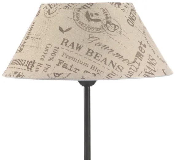 ONLI - Stolná lampa MAIDA 1xE27/15W/230V 38 cm hnedá