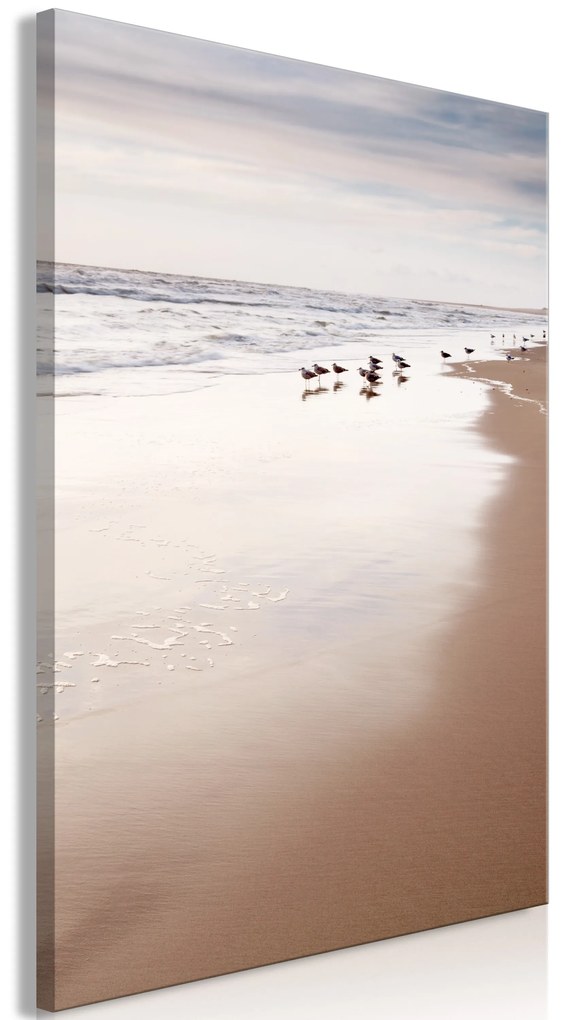 Artgeist Obraz - Autumn Beach (1 Part) Vertical Veľkosť: 80x120, Verzia: Standard