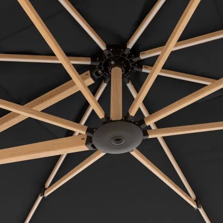 Doppler ALU WOOD XL 4x3 m - záhradný naklápací bočný slnečník : Barvy slunečníků - 840