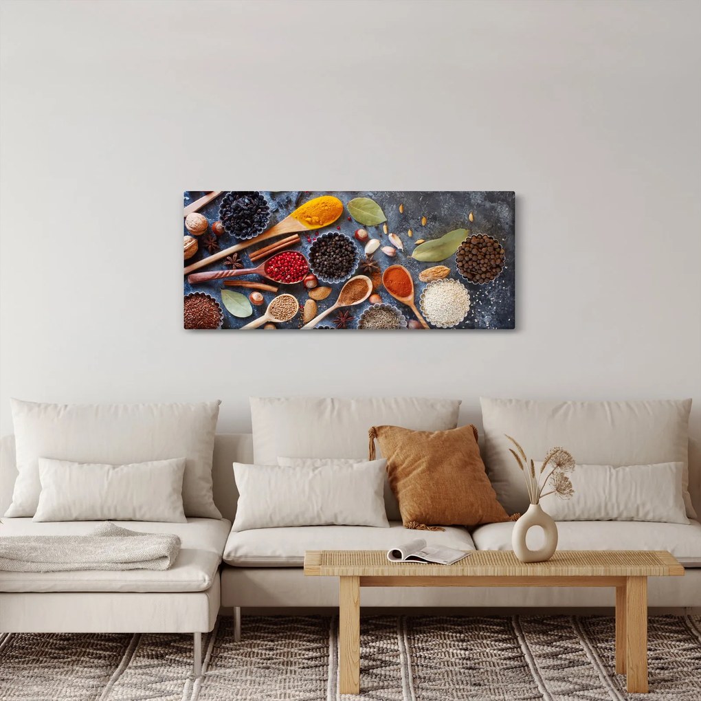 Obraz - Korenie (120x50 cm)