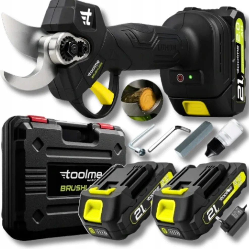 Robustný záhradné akumulátorové nožnice Elektrický, záhradné nožnice na batérie