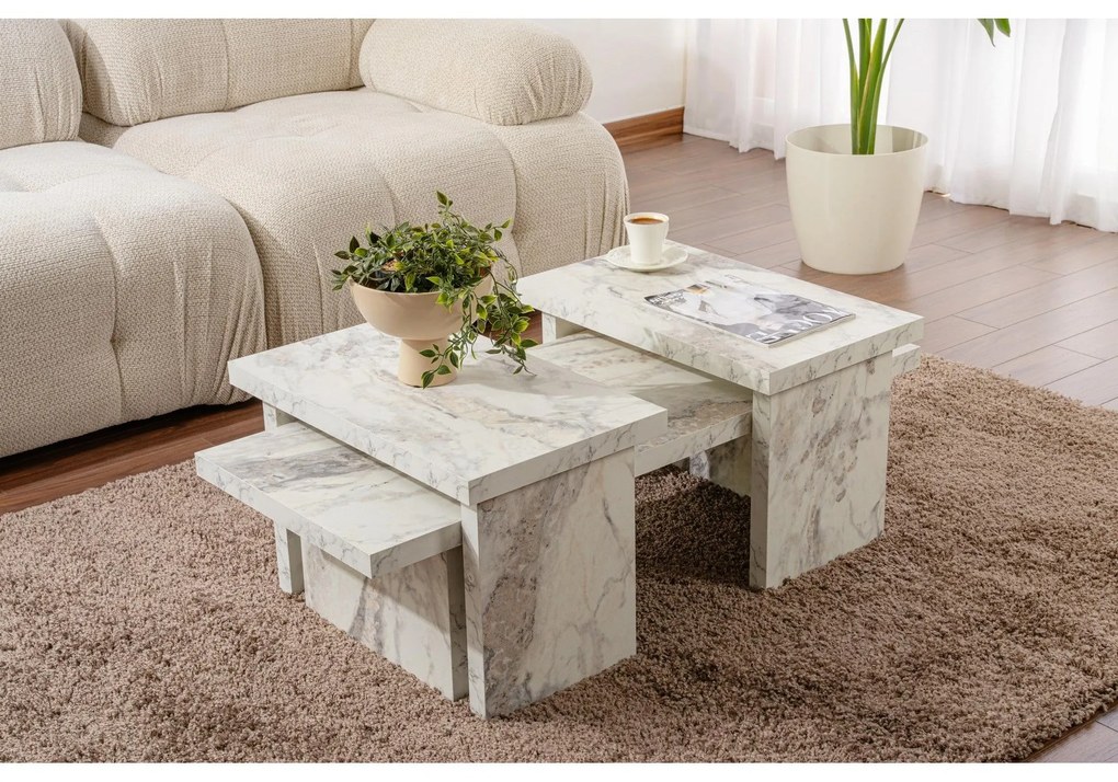 Konferenčný stôl Sanctuary - Fressia Marble
