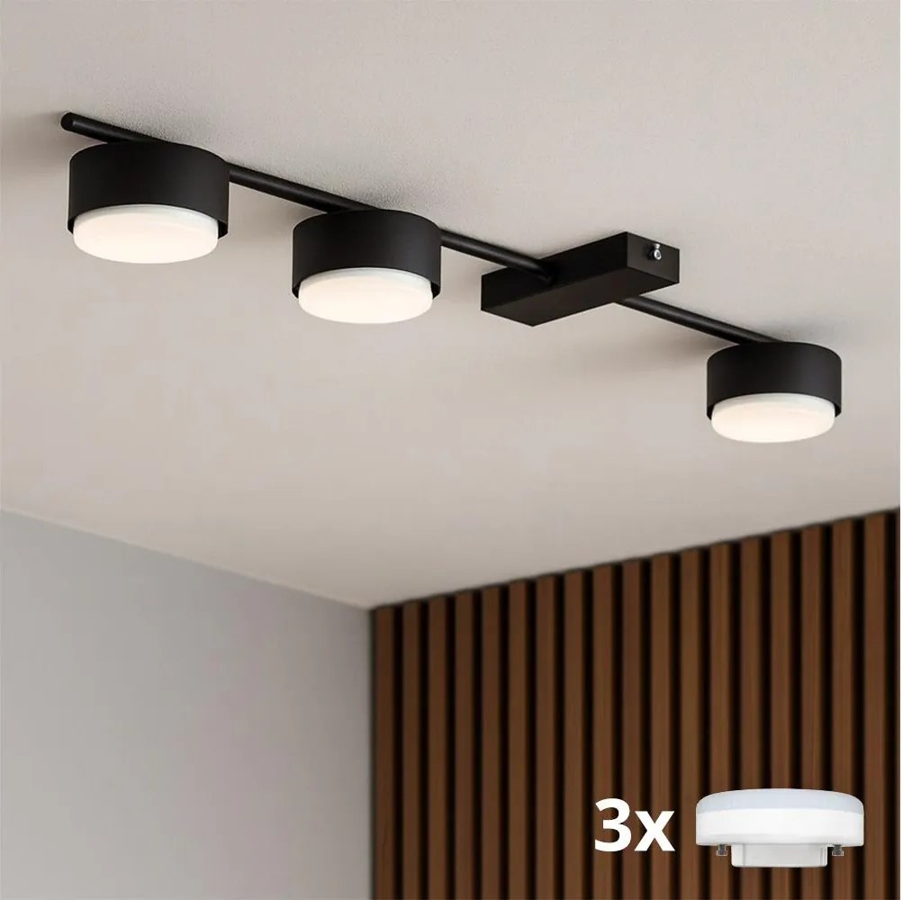BRILAGI - LED bodové svietidlo MONO 3xGX53/30W/230V čierne