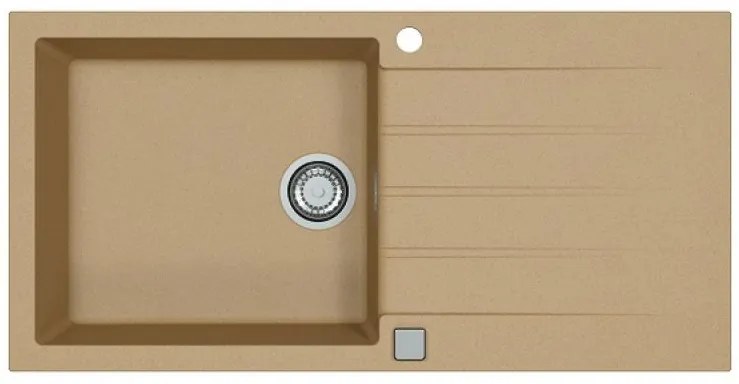 ALVEUS CZ CADIT 50 béžový 55 + pop up sifon