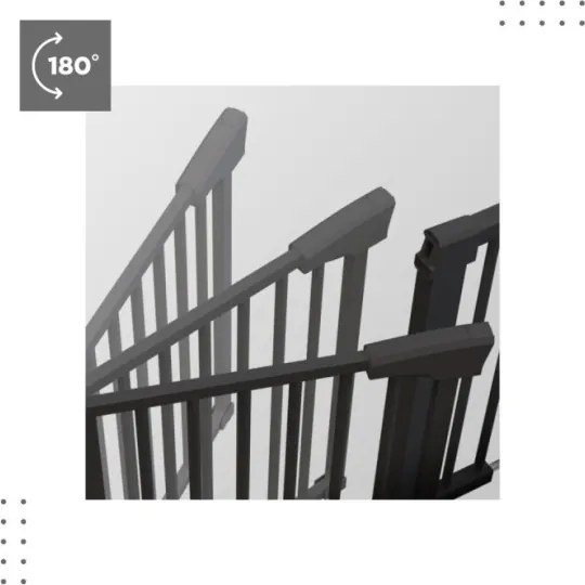 Bezpečnostná zábrana Guardian 3.0 čierna