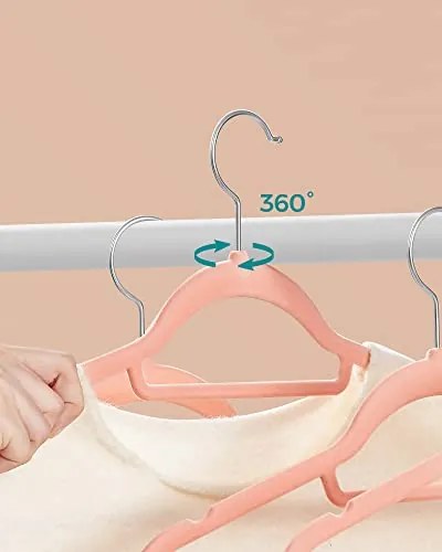 Zamatové ramienka 50 ks SONGMICS CRF50PK