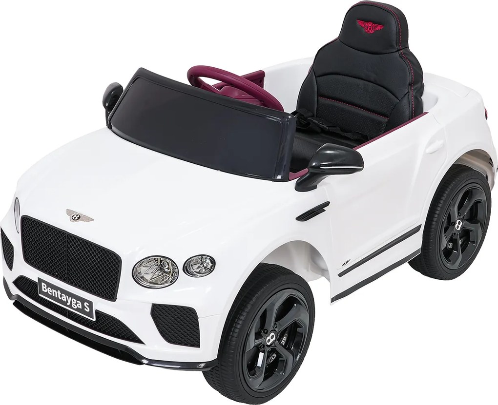 Ramiz Detské elektrické autíčko Bentley Bentayga S biele