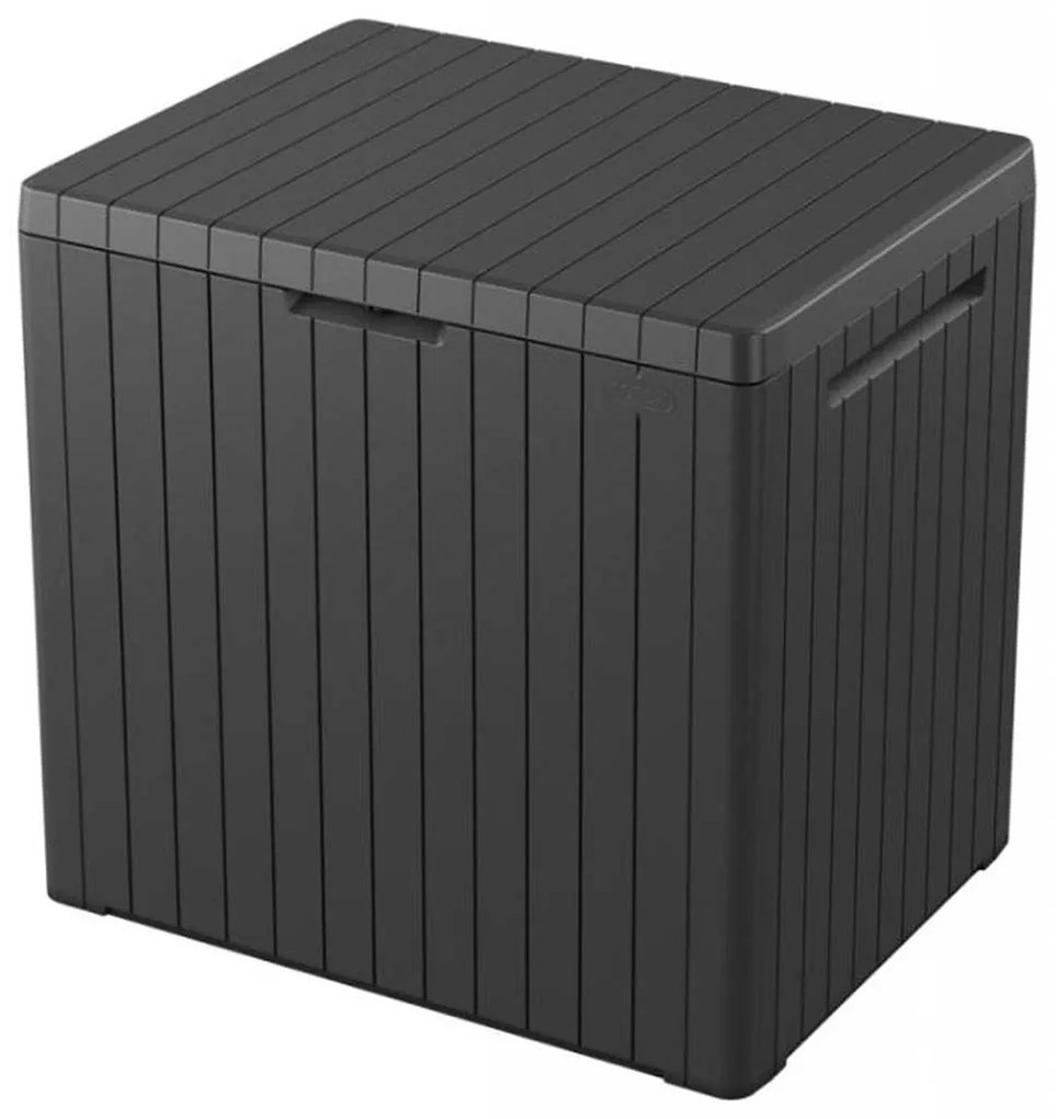 KETER CITY BOX 113L Záhradný úložný box 57,8 x 44 x 55 cm, grafit 17208324