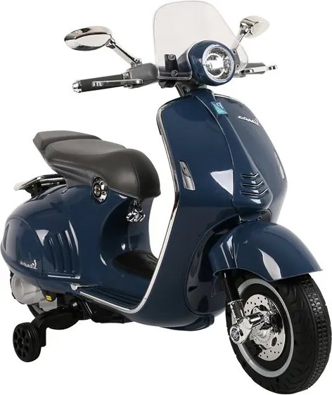 LEAN CARS Elektrický skúter Vespa GTS 300 modrý
