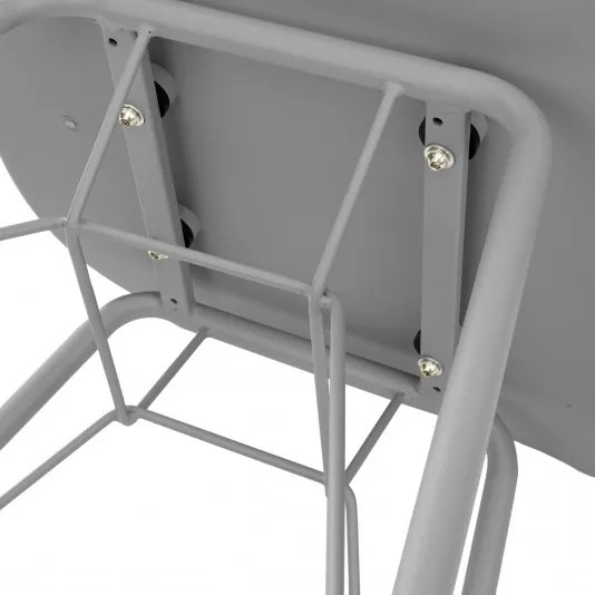 MI Stolička EMMA sivá