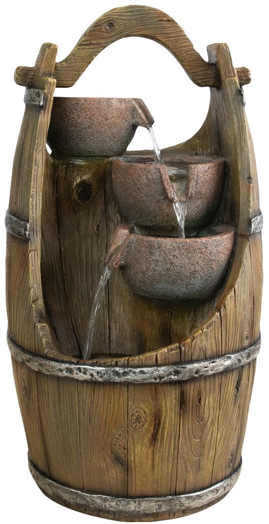 Záhradná fontána BestBerg EF-18 / polyresin / 37 x 34,5 x 70,5 cm