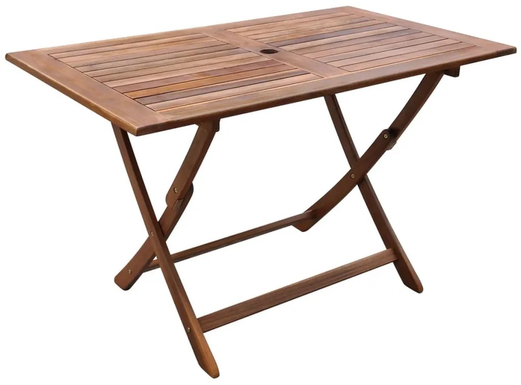 vidaXL Záhradný stôl 120x70x75 cm, akáciový masív