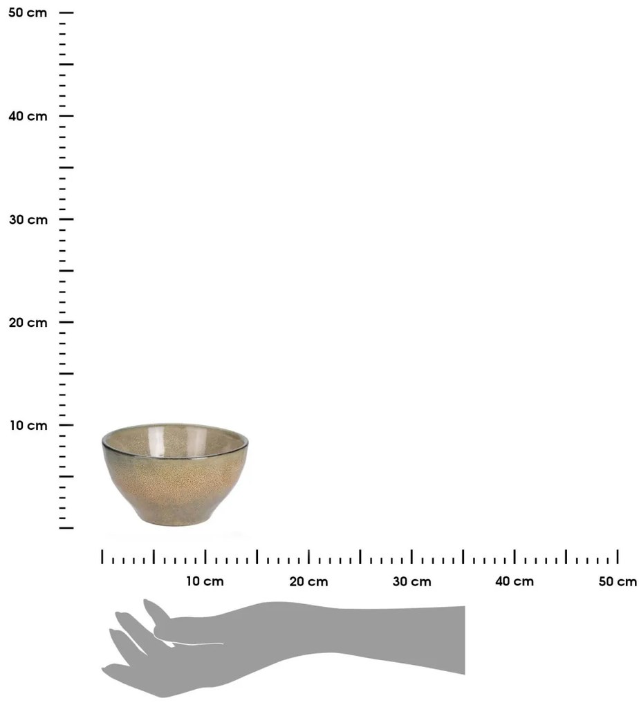 Kamenninová miska Stone 700 ml hnedá