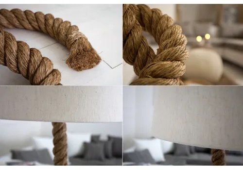 Stojaca lampa 30202 Rope Ø45cm  - Komfort-nábytok