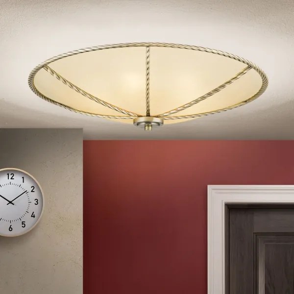 Orion DL 7-567/56 - Stropné svietidlo MAURO 5xE27/60W/230V pr. 56 cm bronz