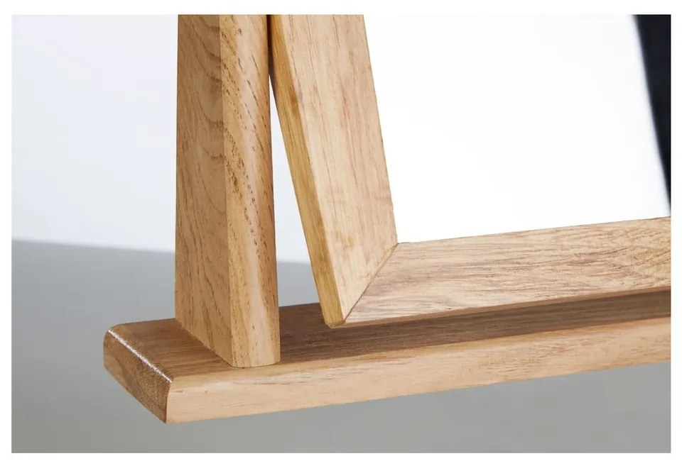 Zrkadlo s dreveným rámom 33x27 cm – Premier Housewares