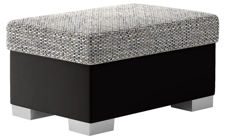 Taburetka 85x55 cm- Ron Typ 01 (sivá + čierna). Akcia -21%. Vlastná spoľahlivá doprava až k Vám domov. 1039207