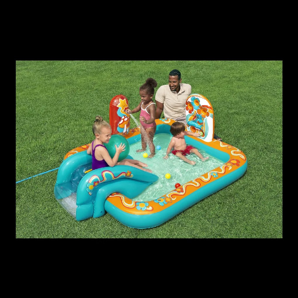 CH NAFUKOVACIE IHRISKO / BAZÉN S ŠMÝKAČKOU 193 X 152 X 74 CM *8411