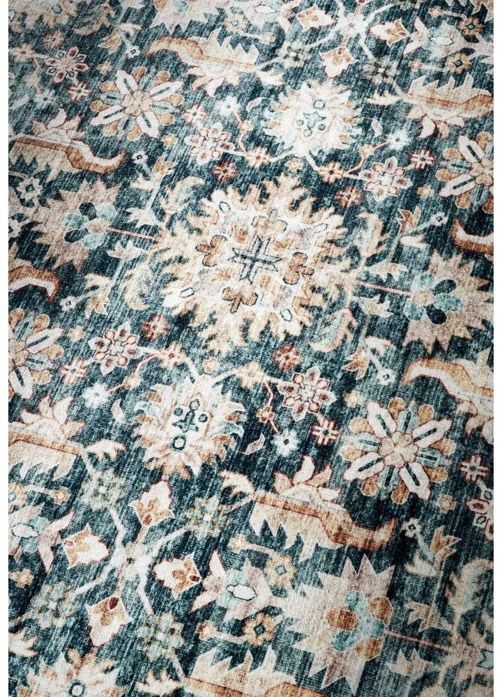 Modrý koberec 120x160 cm Saveh Blue Cream – Elle Decoration