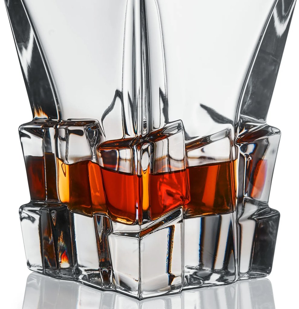 Bohemia Jihlava krištáľový whisky set Crack 1+6 MONOGRAM