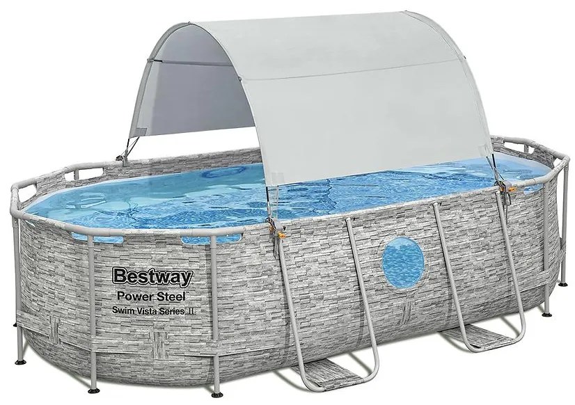 Bazénový prístrešok 2,11 - 3,44 m 58746