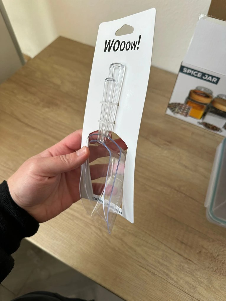 CONFORTIME 2. akosť - Súprava 3 odmeriek, lopatiek na sypké potraviny, súprava 3ks LOPA