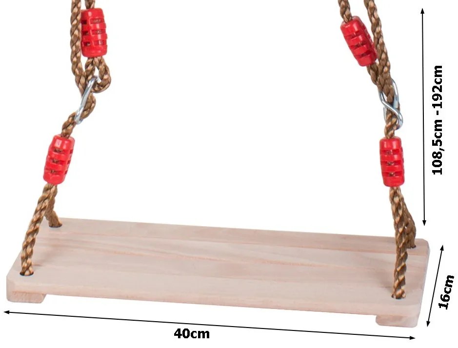 Verk 18200 Hojdacie lopárik drevené 40 x 16 cm