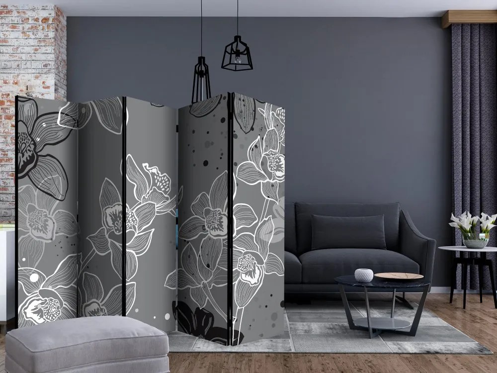 Artgeist Paraván - Winter flora [Room Dividers]