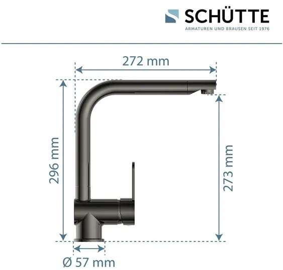 Schütte Kuchynská batéria RIO (grafit)  (100335931)