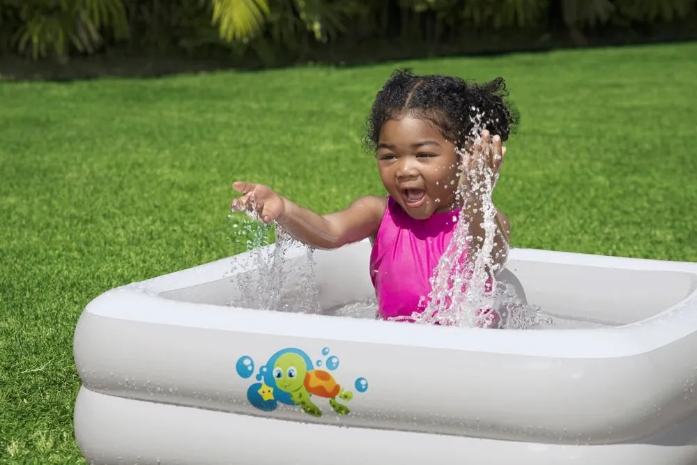 Bestway Nafukovací bazén Bestway – biely