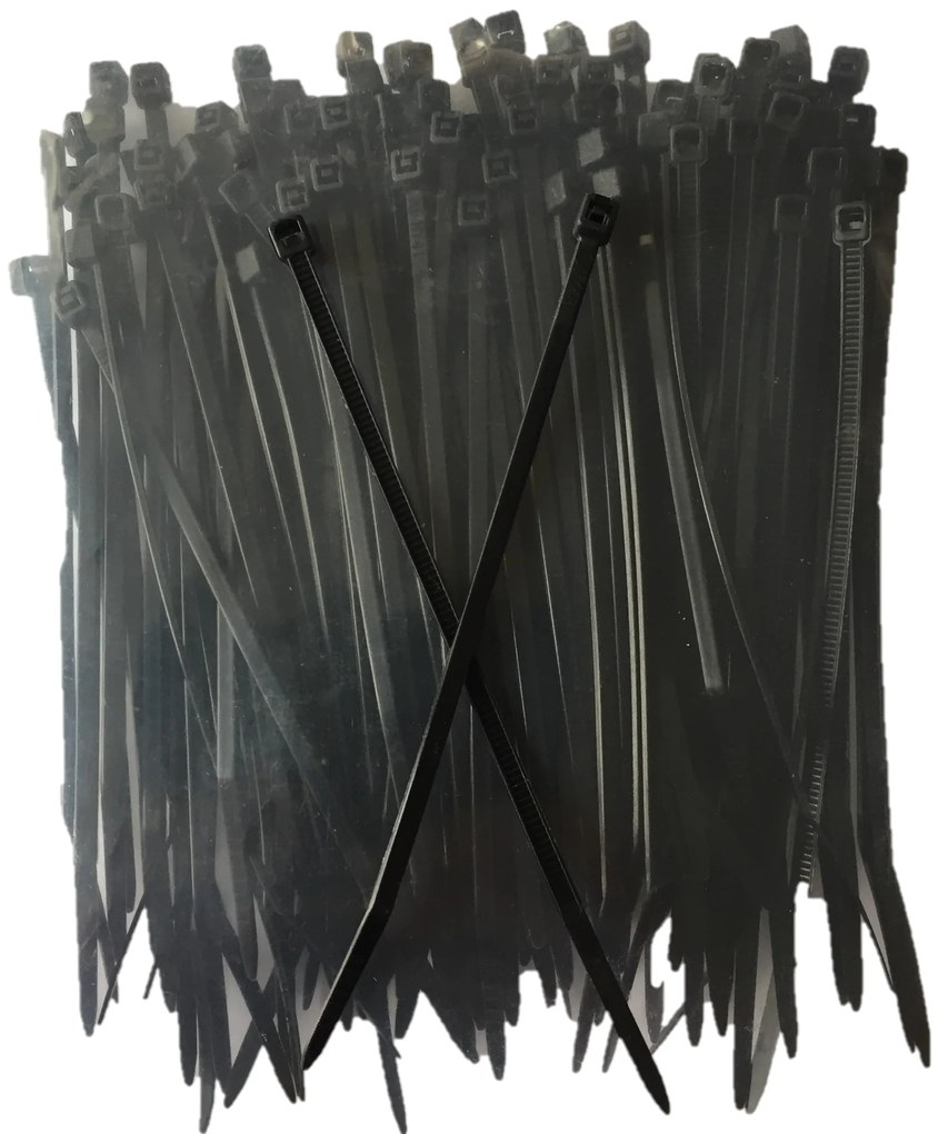 Geko Sťahovacie pásky 100x2,5mm BLACK