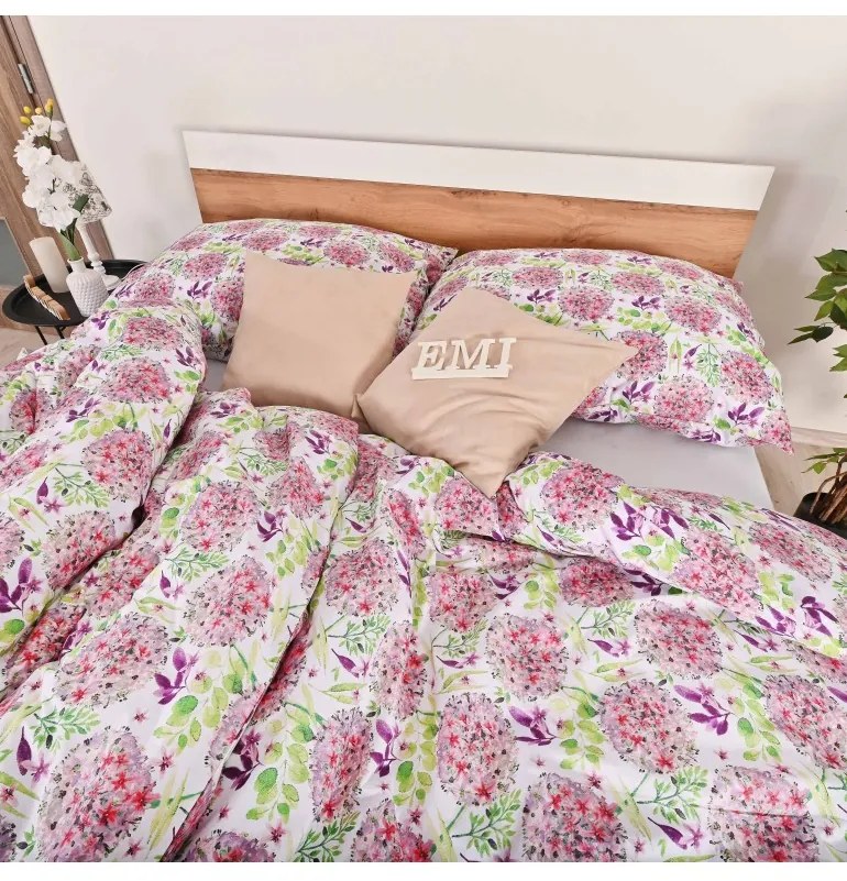 Obliečky bavlnené Cindy EMI, Štandardný set jednolôžko obsahuje 1x 140x200 + 1x 70x90