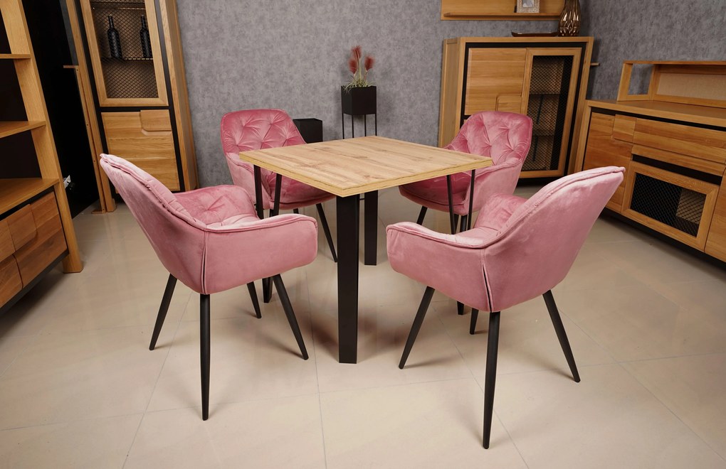 Stima Stôl Karlos Vyberte odtieň ->: Dub Hľuzovka, Vyberte rozmer ->: 140 x 80 cm