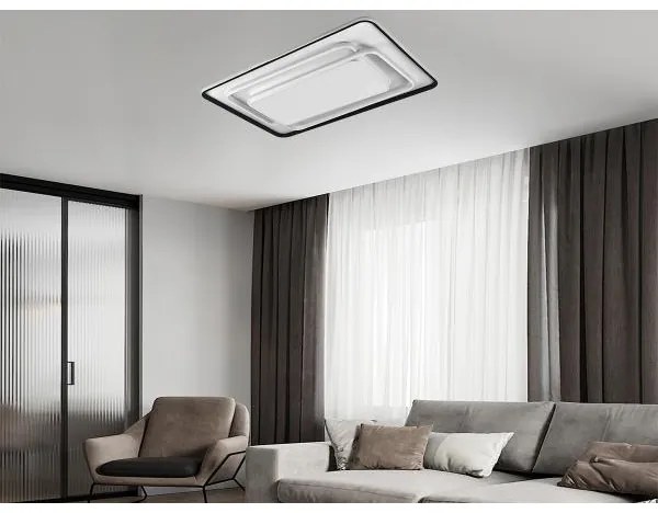 LED Stmievateľné stropné svietidlo LED/220W/230V 3000-6500K + diaľkové ovládanie