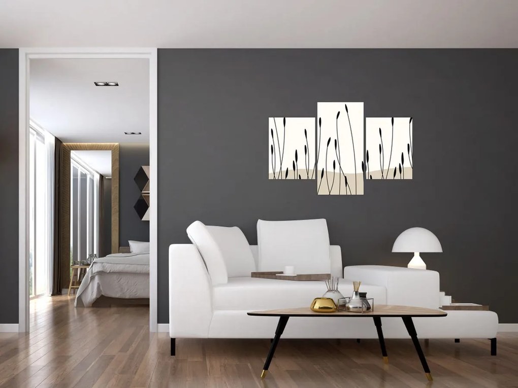 Obraz - Grafická lúka N⁰3 (90x60 cm)