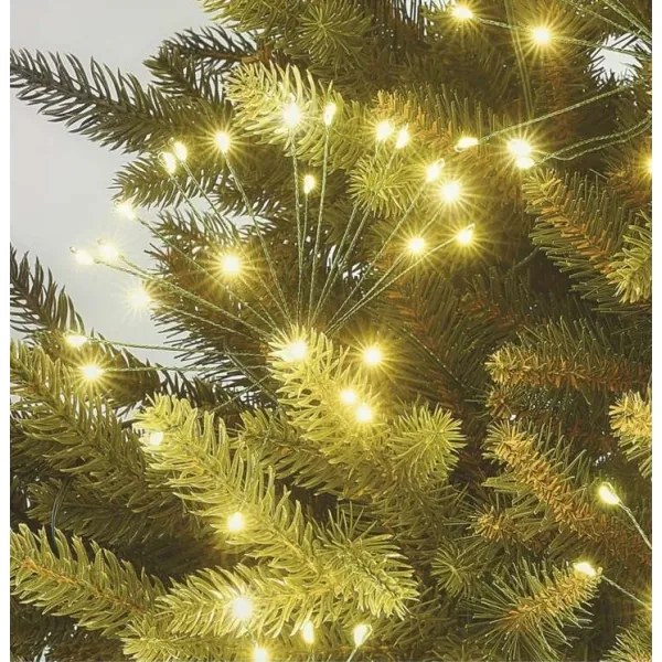 LED Vianočná reťaz 150xLED/5,35m teplá biela