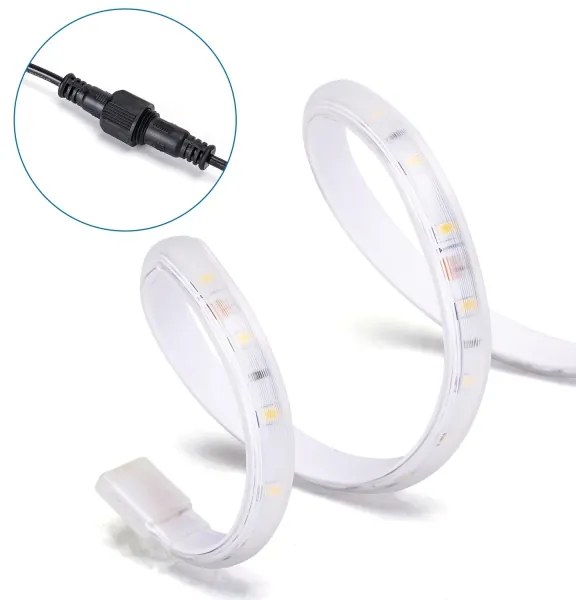 Aigostar - LED stmievateľný solárny pásik LED/20W/3,2V 20 m 6500K IP65 + DO