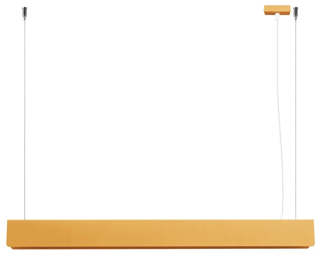 Závesné svietidlo Spark, 1x zlaté kovové tienidlo