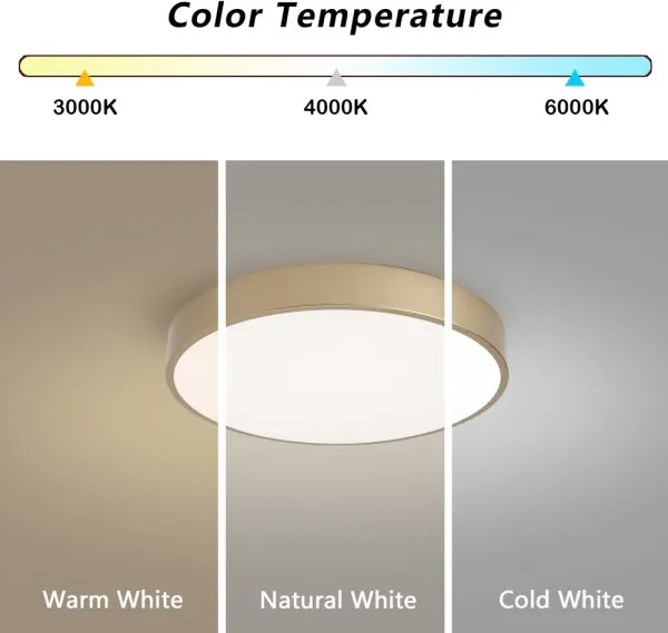 BRILAGI-LED Stmievateľné svietidlo POOL SMART LED/48W/230V 40 cm Wi-Fi Tuya zlaté + diaľkový ovládač