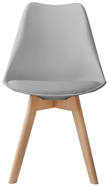 Jedálenská stolička NANTES sivá