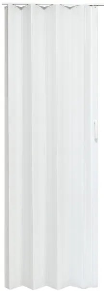 Skladacie dvere 004-90-06 biele matné 90 cm
