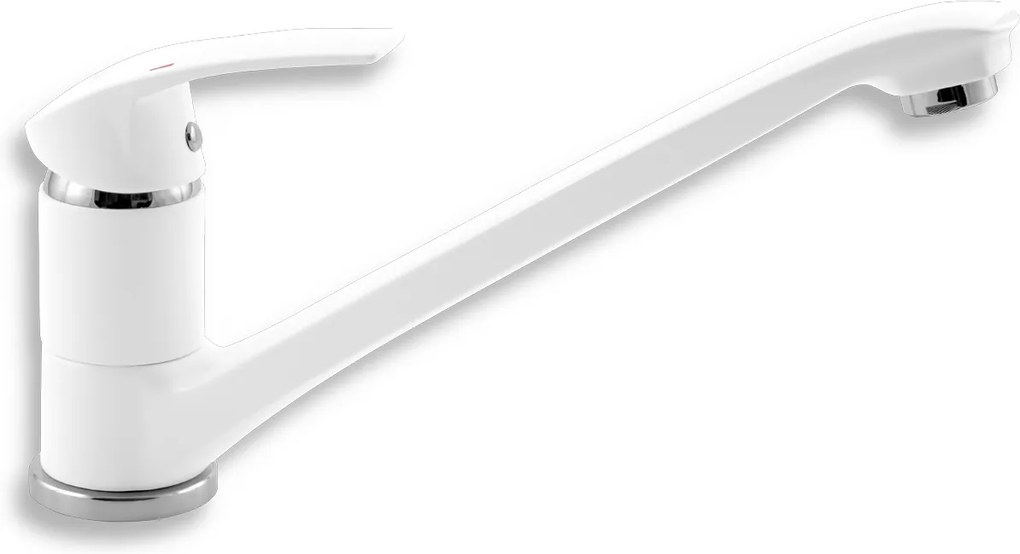 Novaservis Metalia 57 57091,1 drezová batéria biela / chróm
